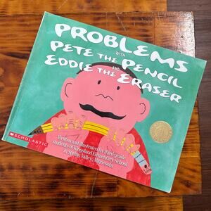 Scholastic Problems With Pete The Pencil And Eddie The Eraser Paperback Book